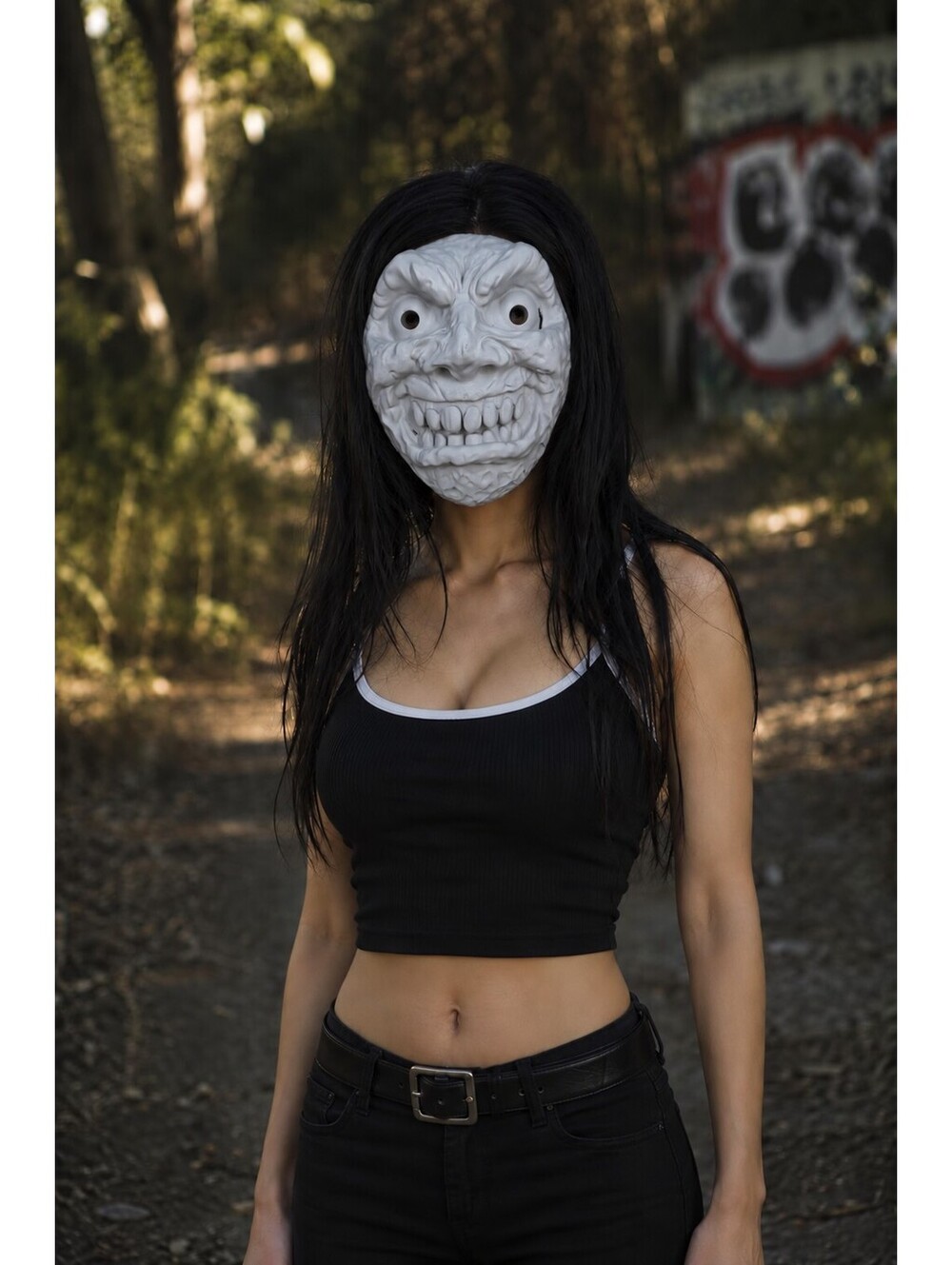 Wearable Zelda Moon Mask - Halloween Costume Cosplay - Gamer Gift Idea